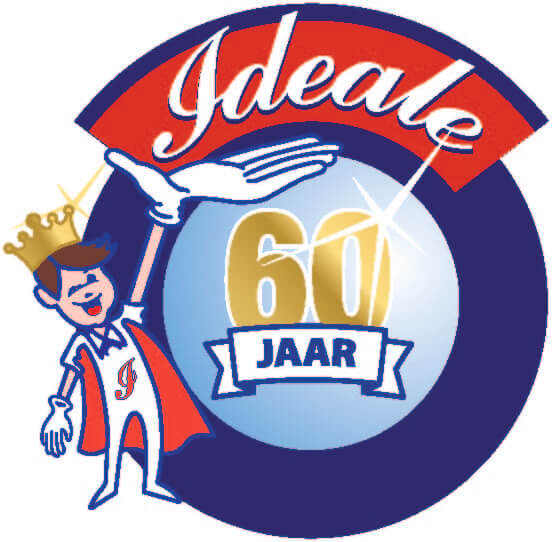 Ideale Logo 60jaar Blanco Ideale Logo 60jaar Blanco